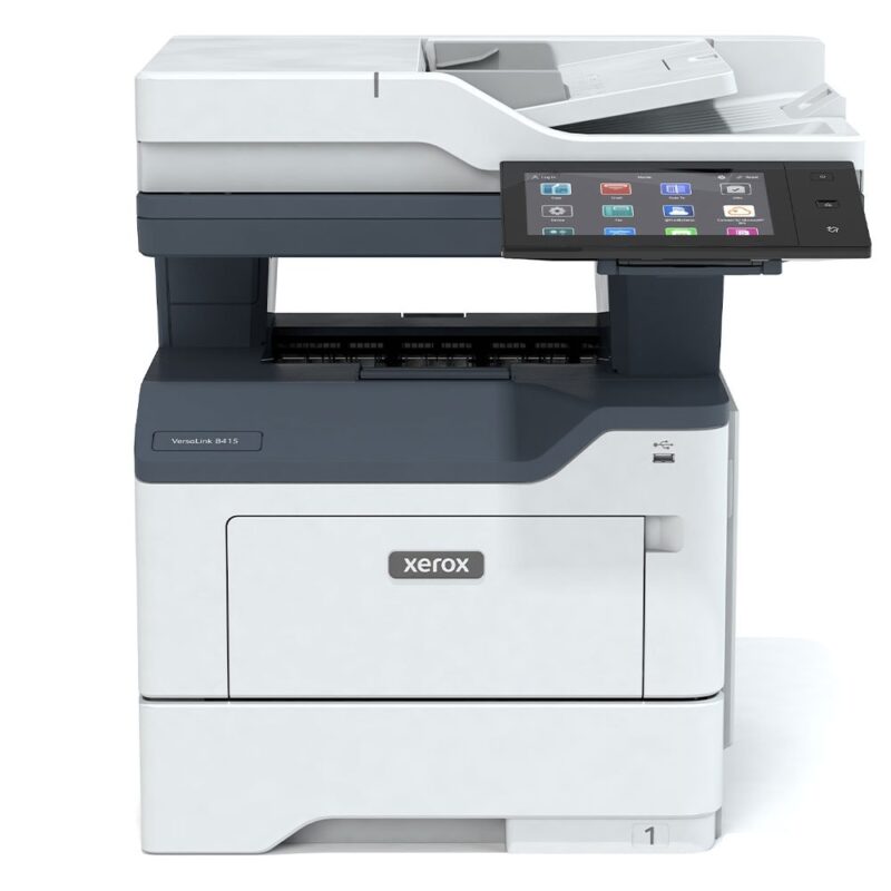 Мултифункционално лазерно устройство Xerox VersaLink B415, монохромен, принтер/копир/скенер/факс/e-mail, 1200 x 1200 dpi, 47 стр/мин, Wi-Fi, LAN, USB, A4 Намаления и отстъпки ЧеренПетък 3