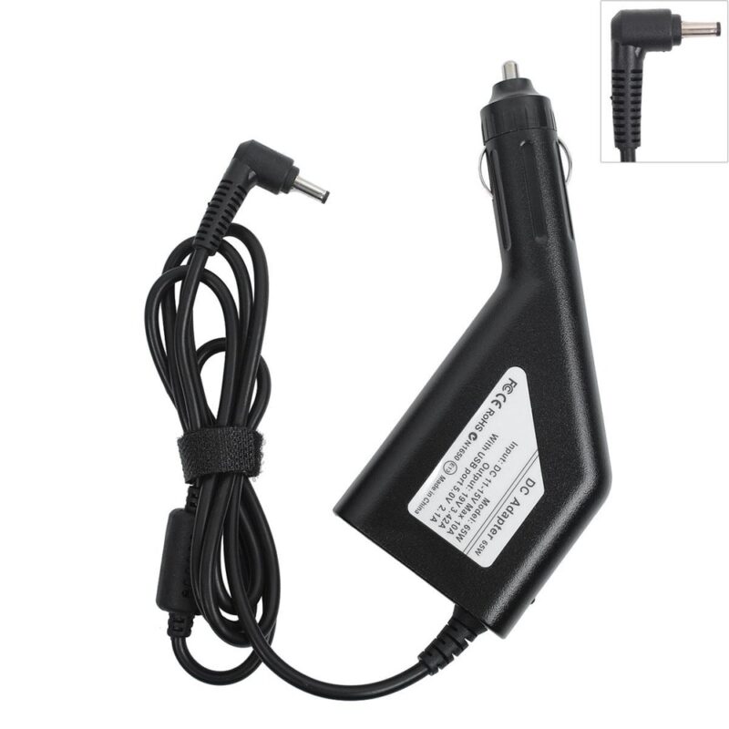 Захранване (заместител) за лаптопи Asus U303L U4000, 19V/3.42A/65W, 4 x 1.35 mm, за кола Намаления и отстъпки ЧеренПетък 3