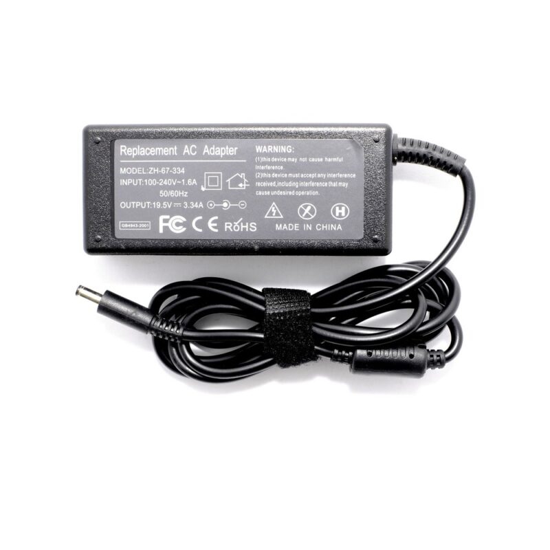 Захранване (заместител) за лаптопи Dell Notebook, 19.5V/3.34A/65W, 4 x 3.0 mm Намаления и отстъпки ЧеренПетък 3