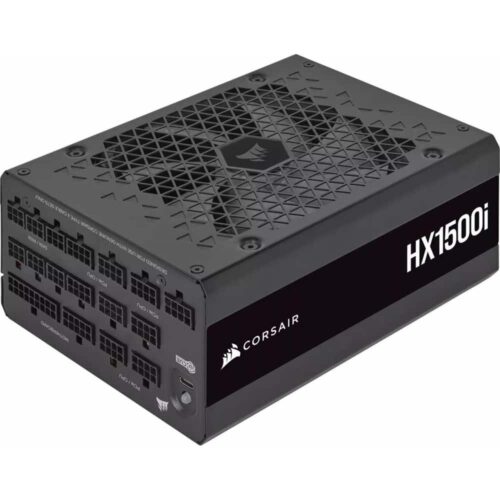 Захранване Corsair HXi Series HX1500i (CP-9020261-EU), 1000W, Active PFC, 80+ Platinum, 140mm вентилатор Намаления и отстъпки ЧеренПетък