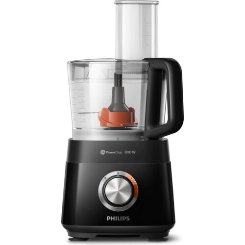 Кухненски робот Philips HR7510/00, 800W, 1.5 л. капацитет, технология PowerChop, черен