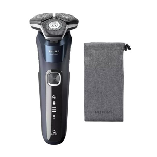 Самобръсначка Philips S5885/10, сухо и мокро бръснене, до 60 минути време на работа, SteelPrecision ножчета