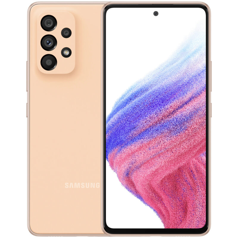 Samsung Galaxy A53 5G 128 GB Awesome Peach Kato nov Намаления и отстъпки ЧеренПетък 3