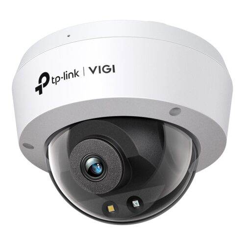 IP камера TP-Link VIGI C230(2.8mm), куполна, 3Mpix (2304x1296@30fps), 2.8mm обектив, H.265+/H.265/H.264+/H.264, IR осветеност (до 30 метра), външна IP67/IK10, PoE