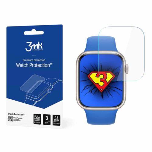 Протекторно фолио 3MK ARC Watch Protection (3MK2263), за Apple Watch 7 45mm, 3 бр. в опаковка
