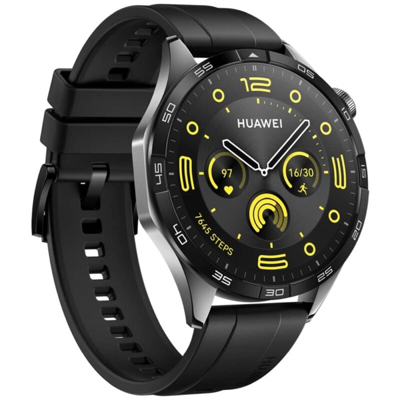 Смарт часовник Huawei GT4 Phoinix, 1.43″ (3.63 cm) AMOLED дисплей, Bluetooth 5.2, LE, NFC, черен Намаления и отстъпки ЧеренПетък 3