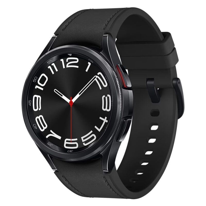 Смарт часовник Samsung Galaxy Watch6 Classic 43mm (SM-R950NZKAEUE), 1.31″ (3.32cm) AMOLED дисплей, 300mAh батерия, черен Намаления и отстъпки ЧеренПетък 3
