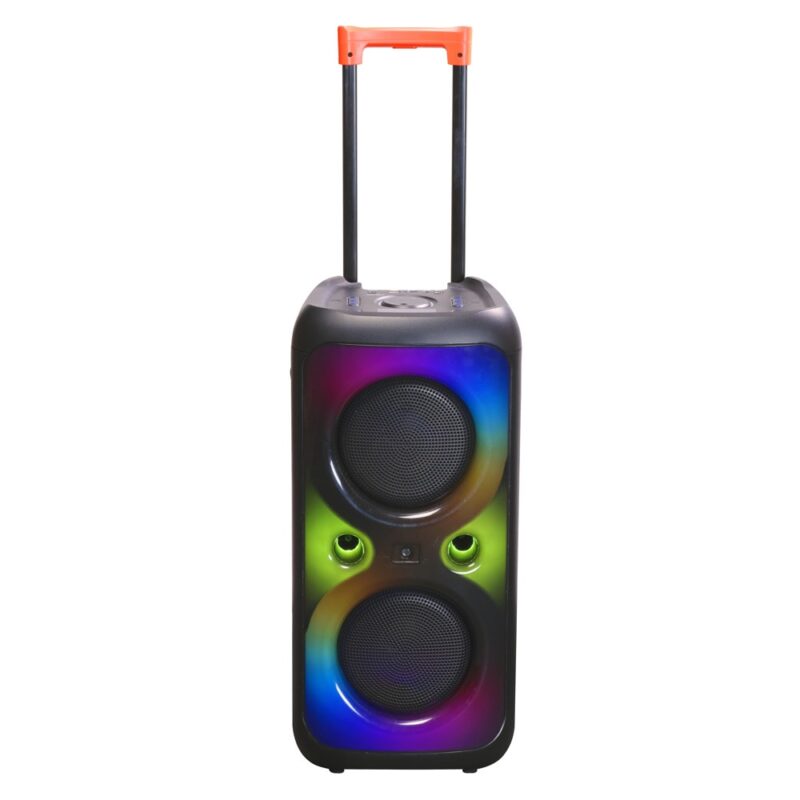 Тонколона Denver TSP-452, 2.0, 40W RMS (20W + 20W), Bluetooth, USB, 3.5 mm жак, черна, слот за MicroSD карта, до 4 часа време на работа Намаления и отстъпки ЧеренПетък 3