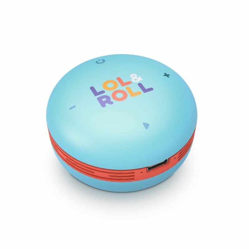 Тонколона Energy Sistem Lol&Roll Pop Kids (454969), 1.0, 5W RMS, Bluetooth, синя, време на работа до 3 часа Намаления и отстъпки ЧеренПетък 3