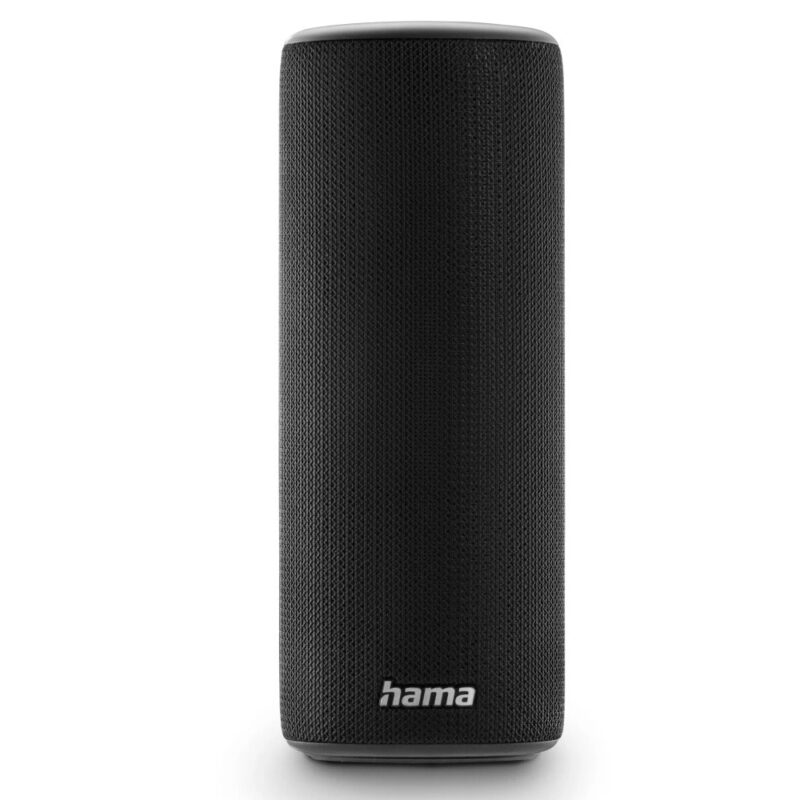 Тонколона HAMA Pipe 3.0, 1.0, 2.0, 24W RMS, Bluetooth, 3.5mm Jack, USB-C, RGB подсветка, IPX5 водоустойчивост, черна Намаления и отстъпки ЧеренПетък 3