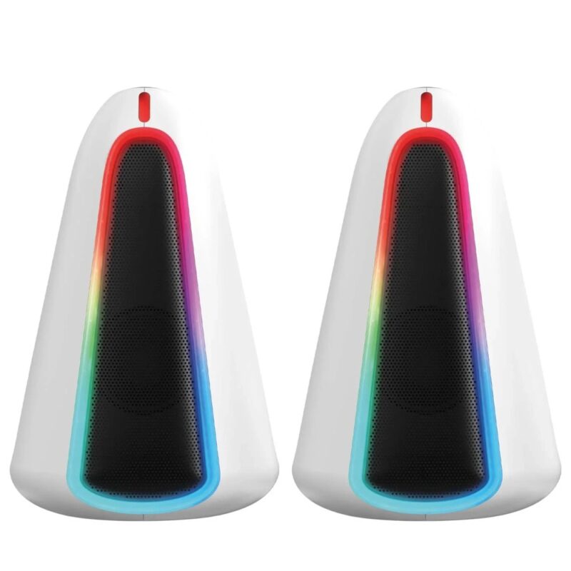 Тонколони Marvo Monka Zilla SG-500, 2.0, 6W RMS, USB, AUX, бели, RGB подсветка Намаления и отстъпки ЧеренПетък 3