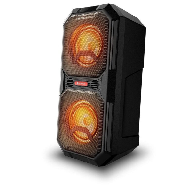 Тонколона Motorola ROKR 820, 2.0, 80W RMS (40W + 40W), Bluetooth, USB, 3.5mm жак, черна, време на работа до 20 часа, IPX4 водоустойчивост Намаления и отстъпки ЧеренПетък 3