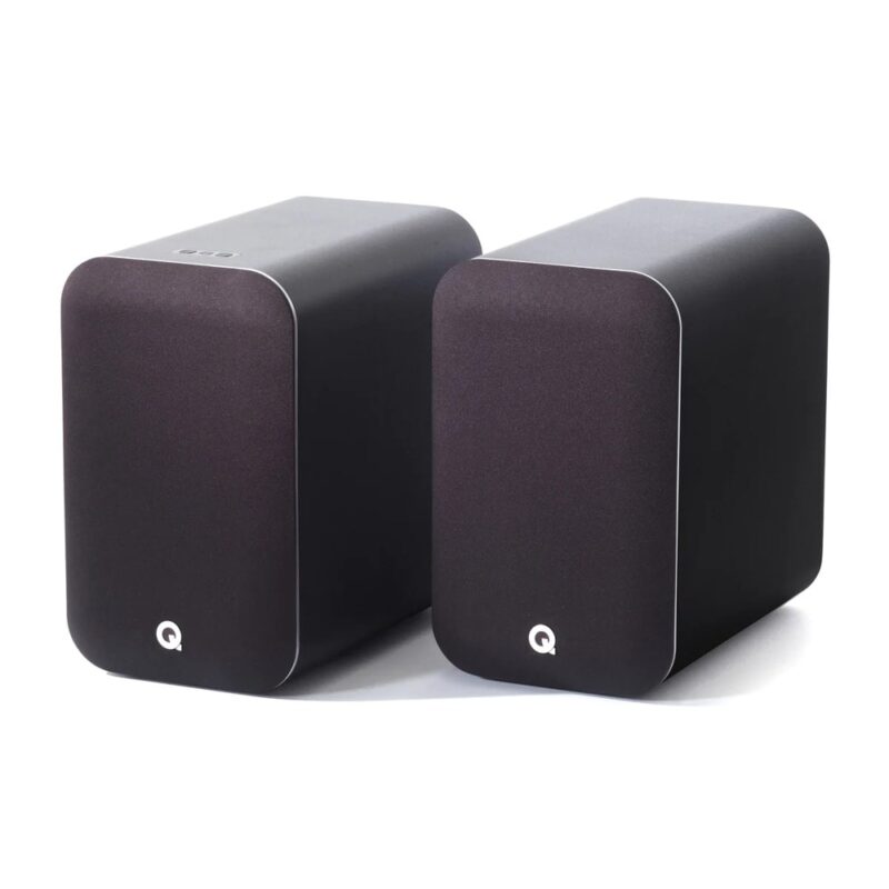 Тонколони Q Acoustics M20 HD Wireless, 2.0, 130W RMS (65W + 65W), Bluetooth, RCA, 3.5 Jack, Opitcal, черни, 24-bit/192kHz Намаления и отстъпки ЧеренПетък 3
