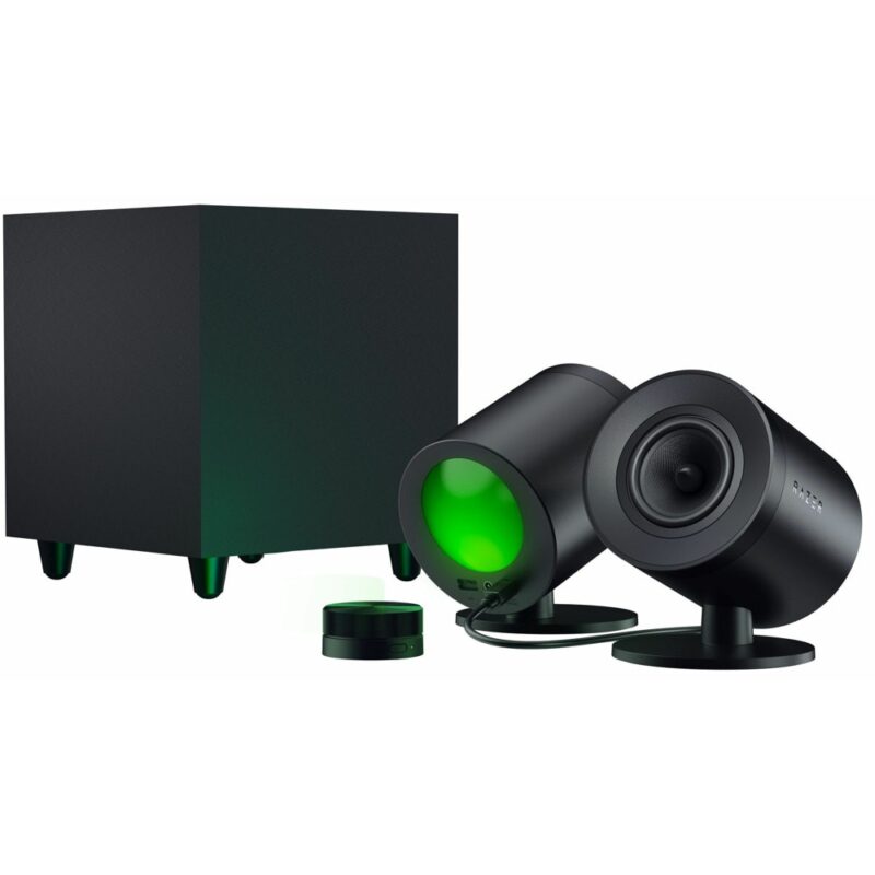 Тонколони Razer Nommo V2 Pro, 2.1, Bluetooth 5.3, USB, черни, THX Spatial Audio, Chroma RGB Намаления и отстъпки ЧеренПетък 3