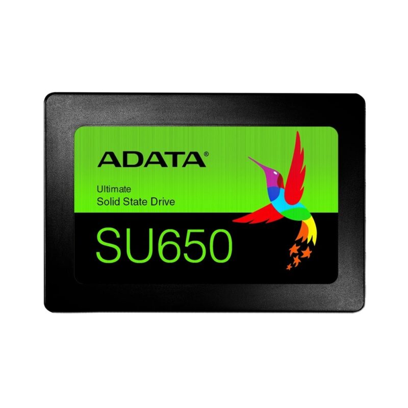 Памет SSD 256GB A-Data Ultimate SU650, SATA 6Gb/s, 2.5″(6.35 cm), скорост на четене 520MB/s, скорост на запис 450MB/s Намаления и отстъпки ЧеренПетък 3