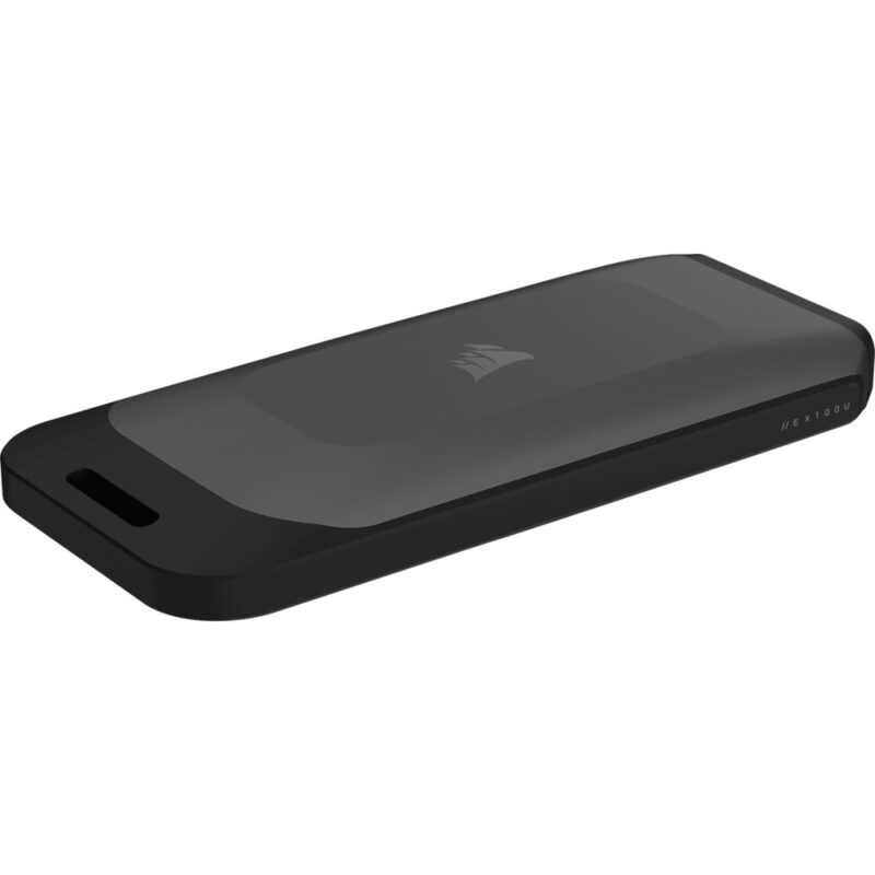 Памет SSD 1TB Corsair EX100U, външна, USB-C 3.2, 2.5″(6.35 cm), скорост на четене до 1600MB/s, скорост на запис до 1500MB/s Намаления и отстъпки ЧеренПетък 3