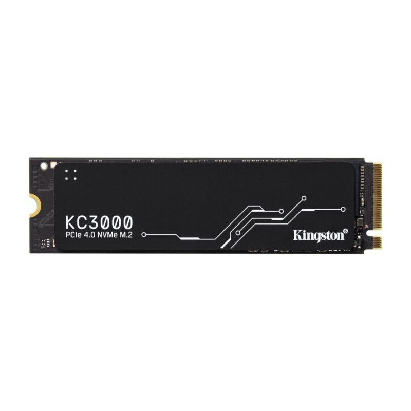 Памет SSD 4TB, Kingston KC3000, PCIe 4.0 NVMe, M.2 (2280), скорост на четене 7,000 MB/s, скорост на запис 7,000MB/s Намаления и отстъпки ЧеренПетък 3