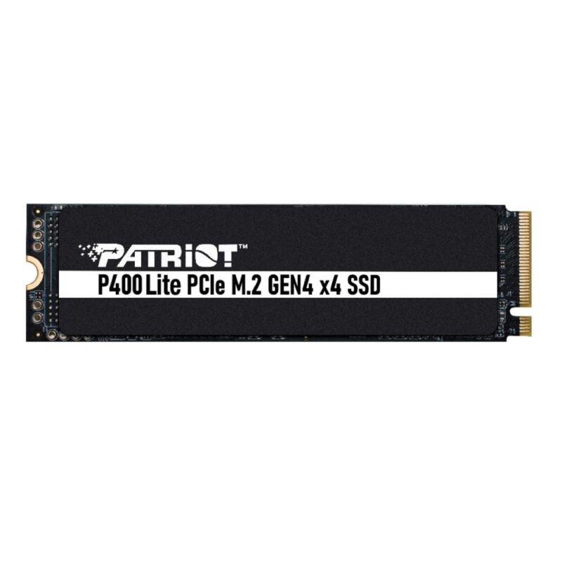 Памет SSD 500GB Patriot P400 Lite, NVMe, M.2 (2280), скорост на четене до 3500MB/s, скорост на запис до 2400MB/s Намаления и отстъпки ЧеренПетък 3