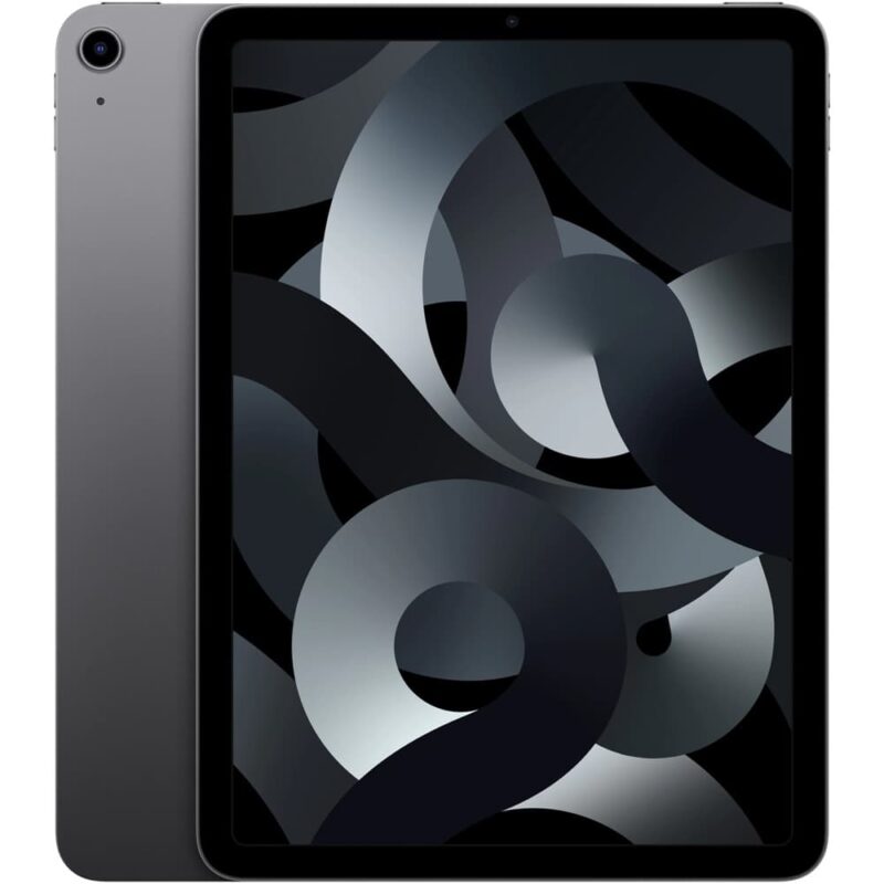 Таблет Apple iPad Air 5 Wi-Fi (MM9L3HC/A)(сив), 10.9″ (27.69 cm)True Tone дисплей, осемядрен Apple M1 3.2 GHz, 8GB RAM, 256GB Flash памет, 12 & 12 Mpix камера, iPadOS Намаления и отстъпки ЧеренПетък 3