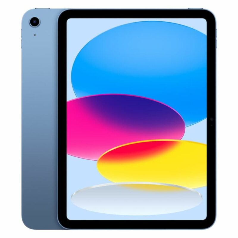 Таблет Apple iPad (10th) Wi-Fi (MPQ13HC/A)(син), 10.9″ (27.69 cm) True Tone IPS Multi-Touch display, шестядрен A14 Bionic 3.0 GHz, 4GB RAM, 64GB Flash памет, 12.0 & 12.0 MP камера, iPadOS Намаления и отстъпки ЧеренПетък 3