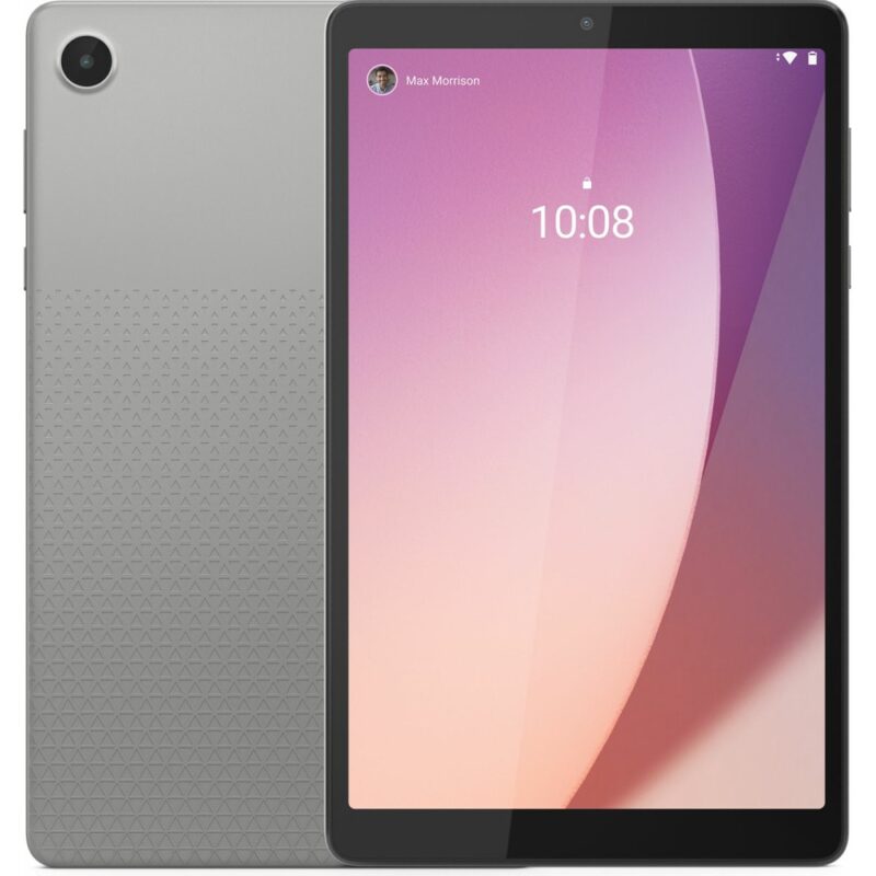 Таблет Lenovo Tab M8 (4th Gen) (ZABU0165GR)(сив), 8″ (20.32 cm) IPS LCD дисплей, четириядрен MediaTek Helio A22 2.3GHz, 3GB RAM, 32GB Flash памет (+ microSD слот), 5.0 & 2.0 Mpix, Android, 320 g Намаления и отстъпки ЧеренПетък 3