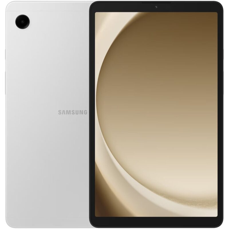 Таблет Samsung SM-X110B GALAXY Tab A9 Wi-Fi (SM-X110NZSAEUE)(сребрист), осемядрен Mediatek Helio G99 2.2GHz, 8.7″(22.09 cm) WXGA+ дисплей, 4GB RAM, 64GB Flash памет (+microSD слот), 8.0 & 2.0 Mpix камери … Намаления и отстъпки ЧеренПетък 3