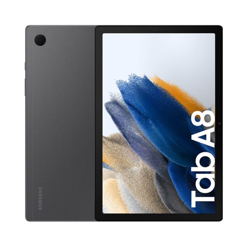 Таблет Samsung SM-X205 Galaxy Tab A8 LTE (SM-X205NZAAEUE)(сив), 4G/LTE, осемядрен Unisoc Tiger T618 2GHz, 10.5″(26.67 cm) WUXGA дисплей, 3GB RAM, 32GB Flash памет (+microSD слот), 8.0 & 5.0 Mpix, Android Намаления и отстъпки ЧеренПетък 3