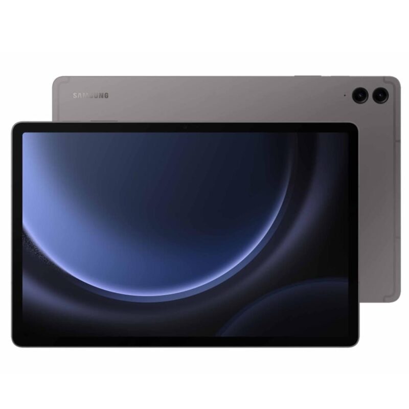 Таблет Samsung SM-X610 Galaxy Tab S9 FE+ Wi-Fi (SM-X610NZAAEUE)(сив), 12.4″ (31.5cm) WQXGA 90Hz дисплей, осемядрен Exynos 1380 2.4GHz, 8GB RAM, 128GB Flash памет (+ microSD слот), 8 & 8 & 12 Mpix камери … Намаления и отстъпки ЧеренПетък 3