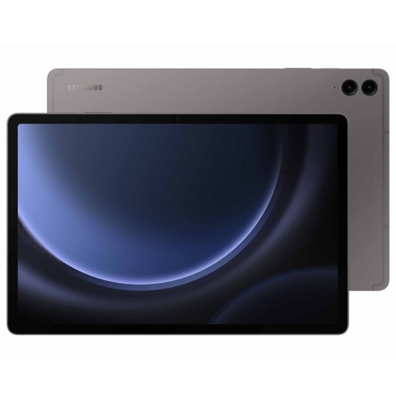 Таблет Samsung SM-X610 Galaxy Tab S9 FE+ Wi-Fi (SM-X610NZAEEUE)(сив), 12.4″ (31.5cm) WQXGA 90Hz дисплей, осемядрен Exynos 1380 2.4GHz, 12GB RAM, 256GB Flash памет (+ microSD слот), 8 & 8 & 12 Mpix камери … Намаления и отстъпки ЧеренПетък 3