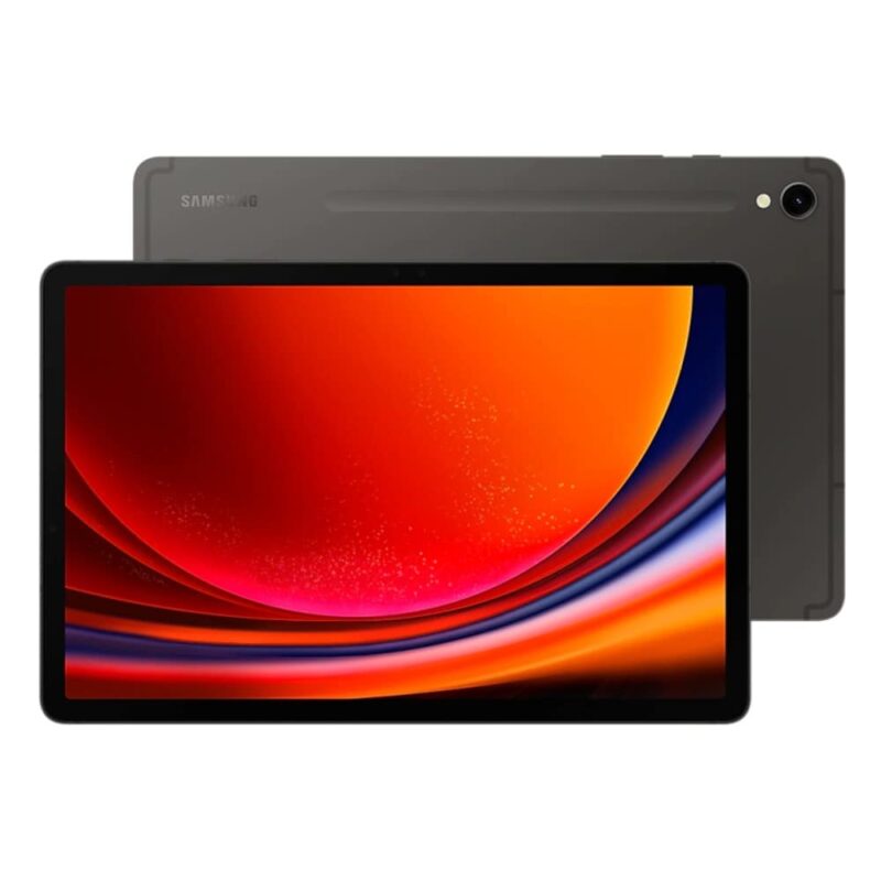 Таблет Samsung SM-X716 Galaxy Tab S9 (SM-X716BZAAEUE)(черен), 5G, осемядрен Snapdragon 8 Gen 2 3.36GHz, 11″ (27.94cm) WQXGA Dynamic AMOLED 2X дисплей, 8GB RAM, 128GB Flash памет (+microSD слот), 13 & 12 Mpix … Намаления и отстъпки ЧеренПетък 3