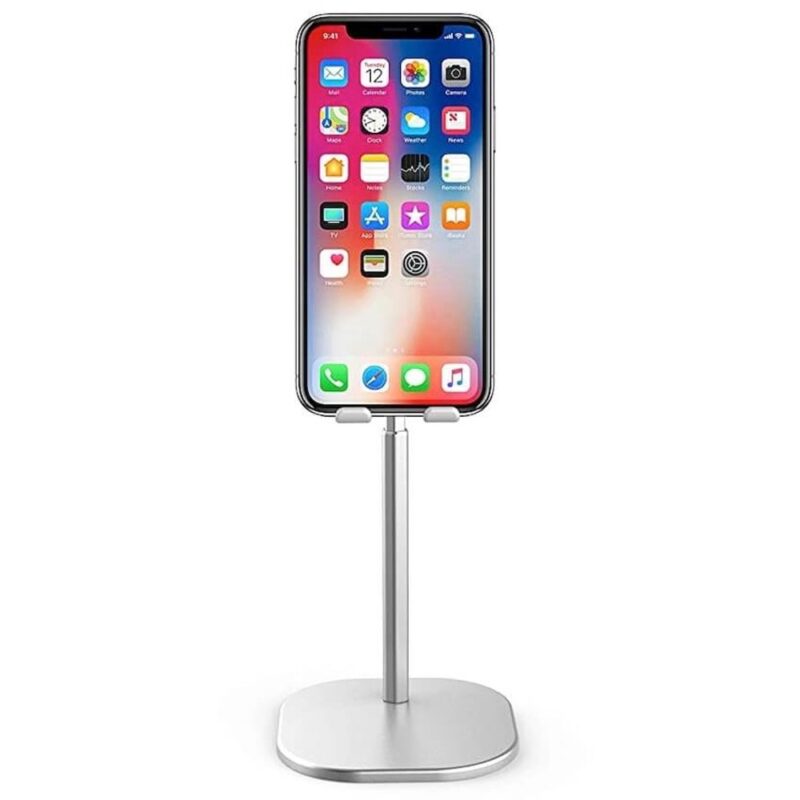 Стойка за телефон, Nillkin Telescopic Tabletop Stand (2451976), за бюро, сребриста Намаления и отстъпки ЧеренПетък 3
