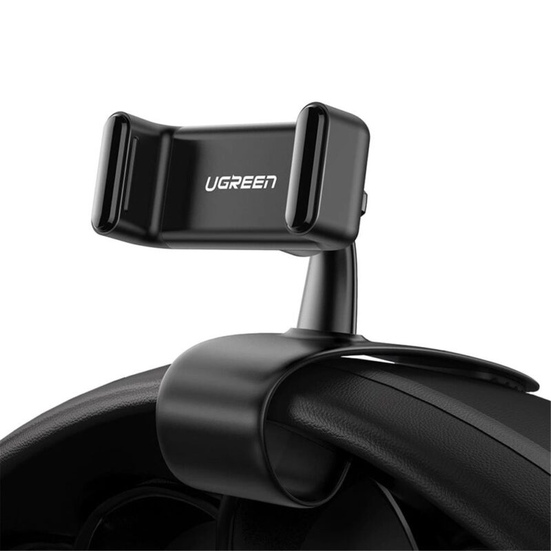Стойка за телефон Ugreen LP189, за кола, универсална, за телефони с размер на екрана от 4.7″ до 6.5″, черна Намаления и отстъпки ЧеренПетък 3