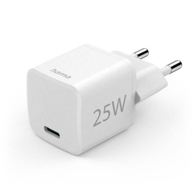 Зарядно устройство Hama 187278, от контакт към USB-C(ж), 12V/2.08A, бяло, QC 3.0, 25W Намаления и отстъпки ЧеренПетък 3