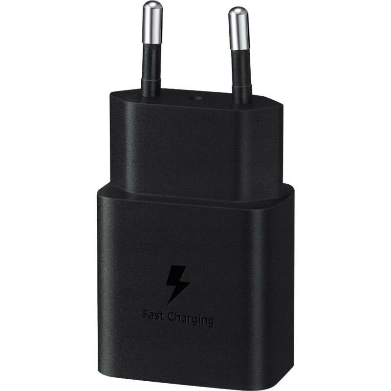 Зарядно устройство Samsung EP-T1510NBEGEU, от контакт към USB C(ж), 9V, 15W, черно Намаления и отстъпки ЧеренПетък 3