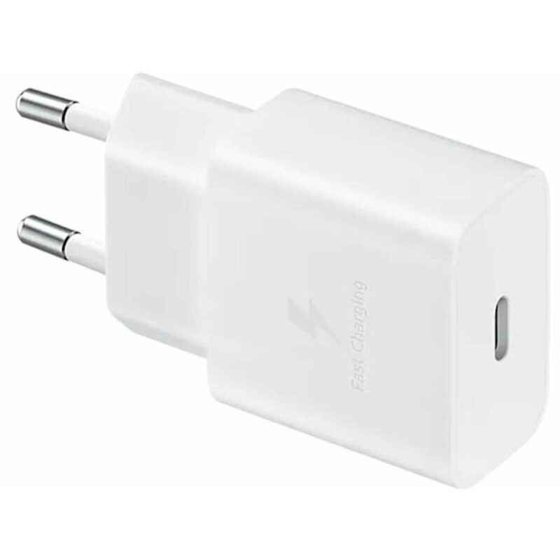 Зарядно устройство Samsung EP-T1510NWEGEU, от контакт към USB C(ж), 9V, 15W, бяло Намаления и отстъпки ЧеренПетък 3