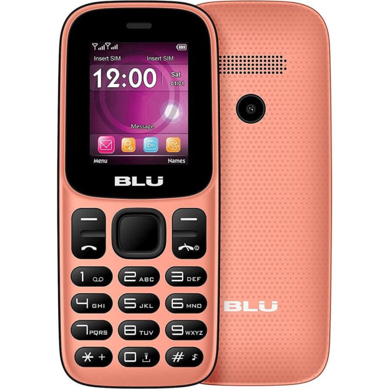 GSM BLU Z5 (розов), поддържа 2 sim карти, 1.8″ (4.50 cm) TFT display, 32MB RAM, 32MB Flash памет (+microSD слот), VGA camera, 70g Намаления и отстъпки ЧеренПетък 3