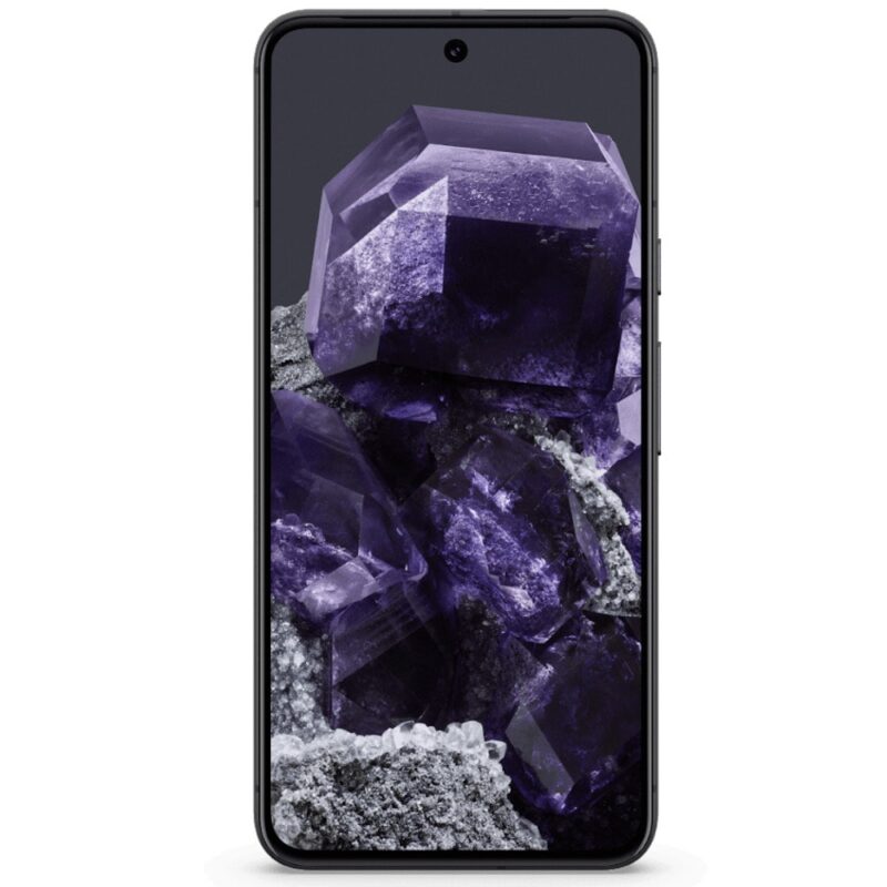 Смартфон Google Pixel 8 (черен), 6.2″ (15.75cm) OLED 120Hz дисплей, деветядрен Tensor G3 1x 3.0 GHz & 4x 2.45GHz & 4x 2.15GHz, 12GB RAM, 128GB Flash памет, 50 + 12 + 10.5 Mpix камери, Android, 187g Намаления и отстъпки ЧеренПетък 3