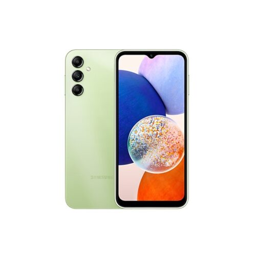 Смартфон Samsung Galaxy A14 5G (Green), поддържа 2 sim карти, 6.6" (16.76 cm) 90Hz дисплей, осемядрен Mediatek MT6833 2x2.2 GHz & 6x2.0 GHz, 4GB RAM, 128GB Flash памет, 50.0 + 2.0 + 2.0 & 13.0 MPix ...
