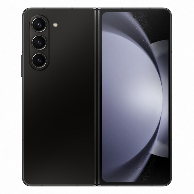 Смартфон Samsung Galaxy Z Fold5 (черен), 7.6″ (19.3 cm) Foldable Dynamic AMOLED 2X дисплей, осемядрен SM8550 Snapdragon 8 Gen 2 3.36GHz, 12GB RAM, 256GB Flash памет, 50.0 MPix + 10.0 MPix + 12.0 MPix & 10.0 MPix + … Намаления и отстъпки ЧеренПетък 3