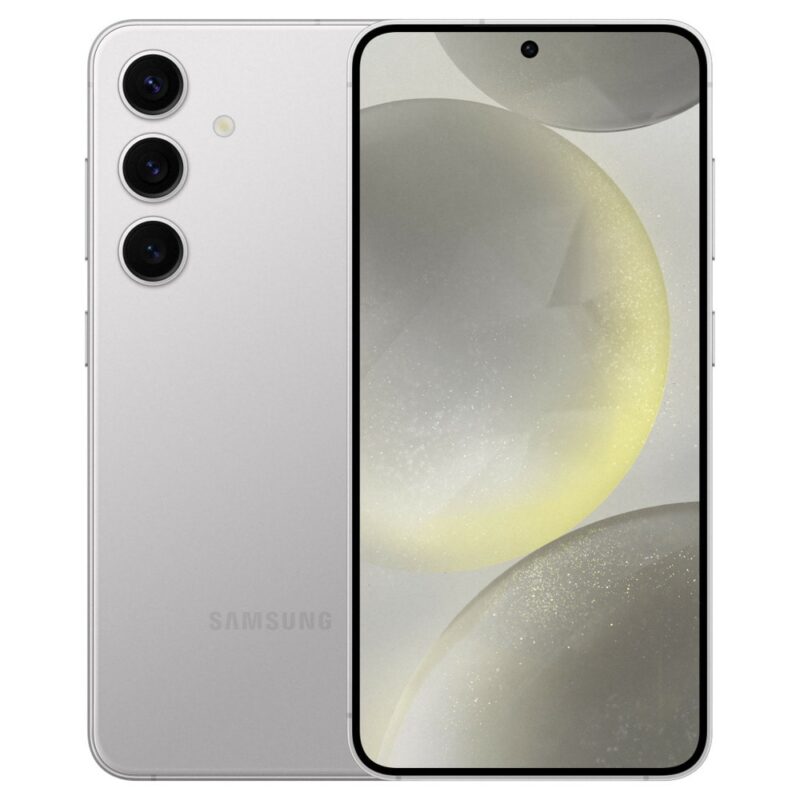 Смартфон Samsung Galaxy S24 (сив), поддържа 2 sim карти, 6.2″ (15.75 cm) Dynamic AMOLED 2X 120Hz дисплей, десетядрен Exynos 2400 3.20GHz, 8GB RAM, 128GB Flash памет, 50.0 + 12.0 + 10.0 & 12.0 Mpix … Намаления и отстъпки ЧеренПетък 3