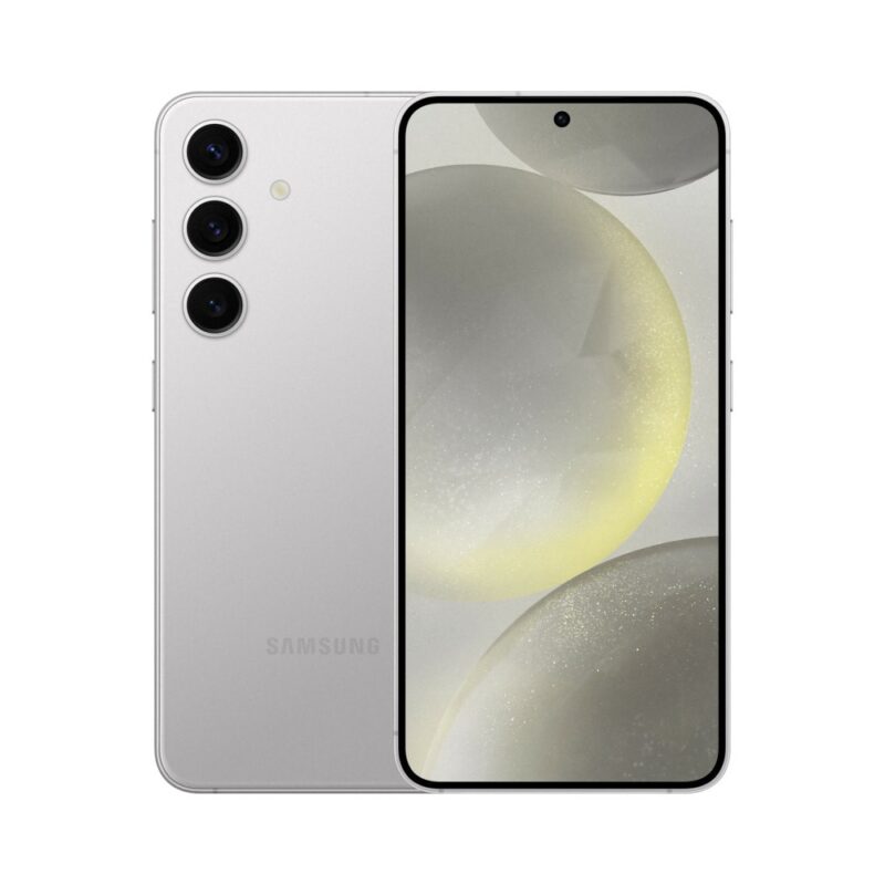 Смартфон Samsung Galaxy S24 (сив), поддържа 2 sim карти, 6.2″ (15.75 cm) Dynamic AMOLED 2X 120Hz дисплей, десетядрен Exynos 2400 3.20GHz, 8GB RAM, 256GB Flash памет, 50.0 + 12.0 + 10.0 & 12.0 Mpix … Намаления и отстъпки ЧеренПетък 3