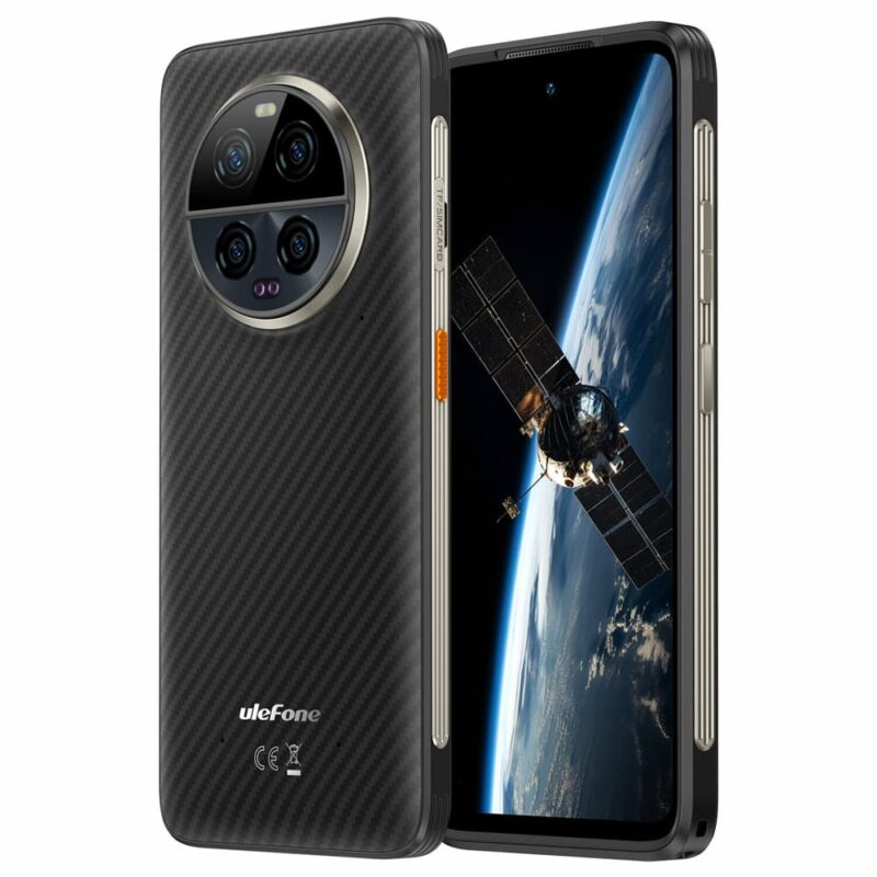 Смартфон Ulefone Armor 23 Ultra (черен), поддържа 2 SIM карти, 6.78″ (17.22 cm) 120Hz LCD дисплей, осемядрен MediaTek Dimensity 8020 2.6GHz, 12GB RAM, 512GB Flash памет, 50.0 + 8.0 + 50.0 + 64.0 & 50 … Намаления и отстъпки ЧеренПетък 3