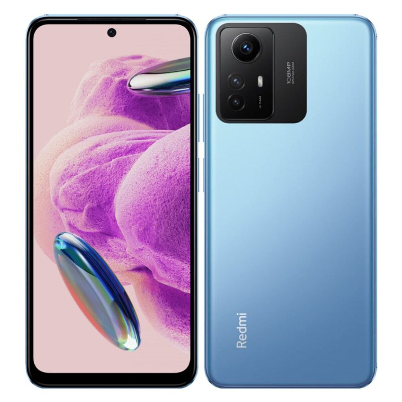 Смартфон Xiaomi Redmi Note 12S (син), поддържа 2 SIM карти, 6.43″ (16.33cm) 90Hz AMOLED дисплей, осемядрен MediaTek Helio G96, 8GB RAM, 256GB Flash памет (+microSD слот), 108 + 8 + 2 + 16 Mpix … Намаления и отстъпки ЧеренПетък 2
