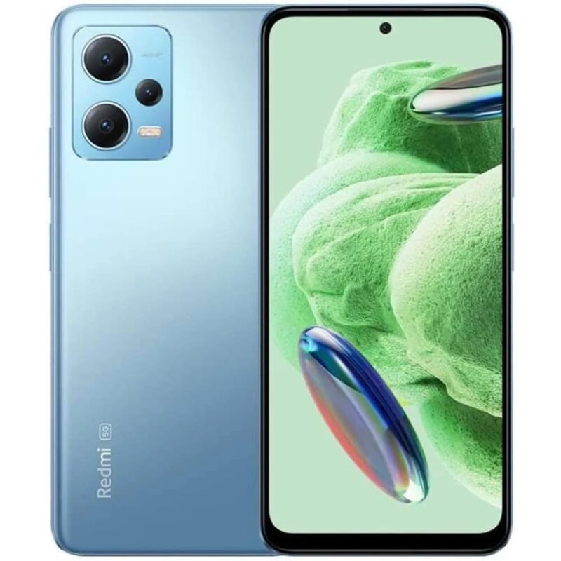 Смартфон Xiaomi Redmi 12 5G (син), поддържа 2 SIM карти, 6.79″ (17.24cm) FHD+ 90Hz дисплей, осемядрен Snapdragon 4 Gen 2 2.2GHz, 4GB RAM, 128GB Flash памет(+microSD слот), 50 + 2 + 8 Mpix камери … Намаления и отстъпки ЧеренПетък 3
