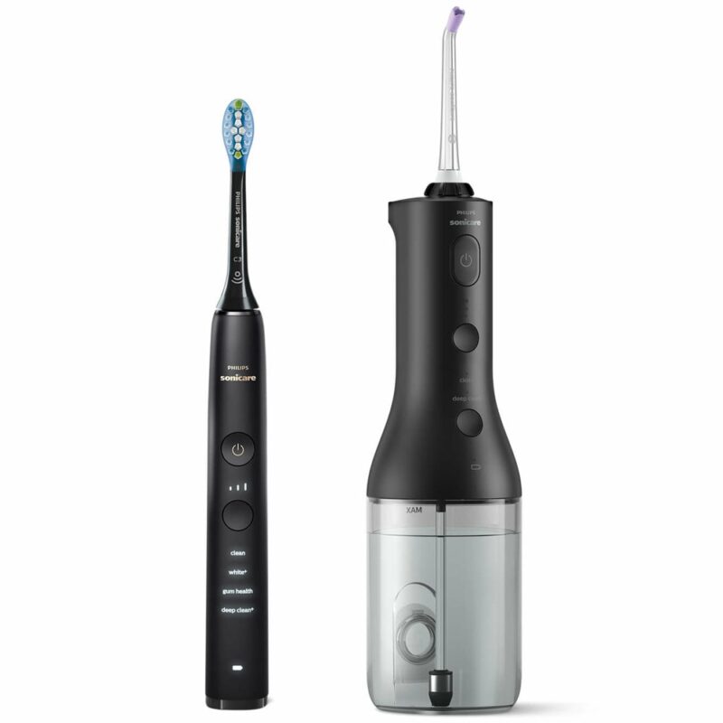 Четка за зъби и зъбен душ Philips HX3866/43, 3 степени на регулиране на струята, до 14 дни време на работа Намаления и отстъпки ЧеренПетък 2