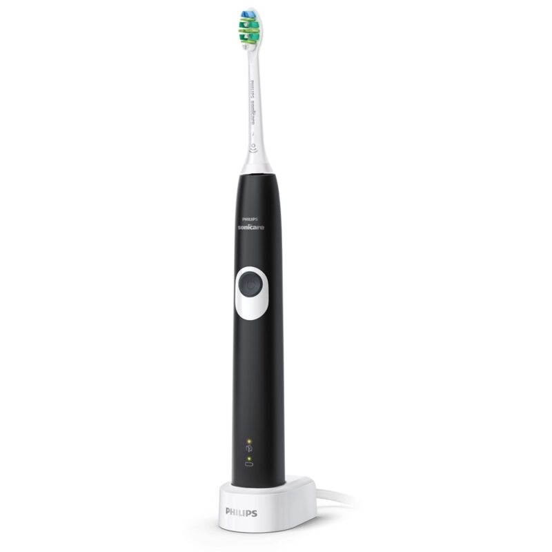 Ел. четка за зъби Philips HX6800/63, ProtectiveClean 4300, електрическа звукова четка, 2 степени на интензивност, до 62 000 движения на четката/мин, до 2 седмици … Намаления и отстъпки ЧеренПетък 3