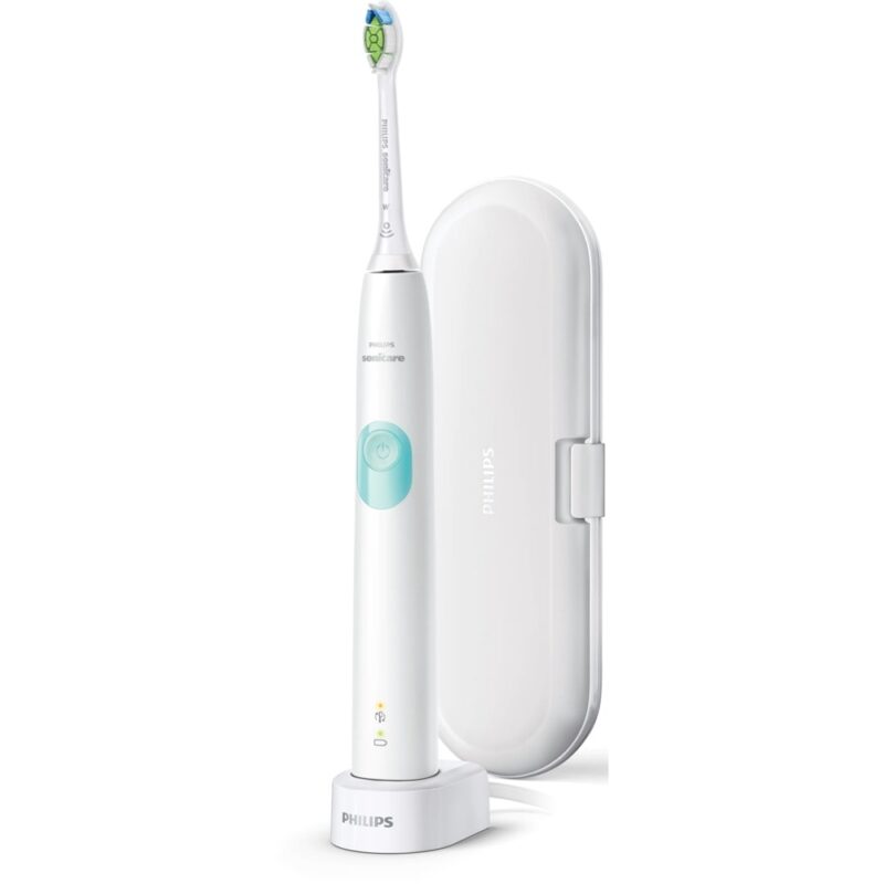 Ел. четка за зъби Philips HX6807/28, 2 скорости, таймер, до 2 седмици време на работа, бяла Намаления и отстъпки ЧеренПетък 3