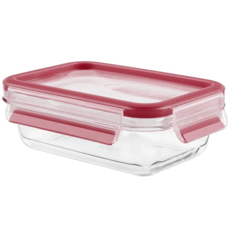Кутия за съхранение Tefal Masterseal Glass Food Conservation, 0.5L, с капак, стъкло Намаления и отстъпки ЧеренПетък 3