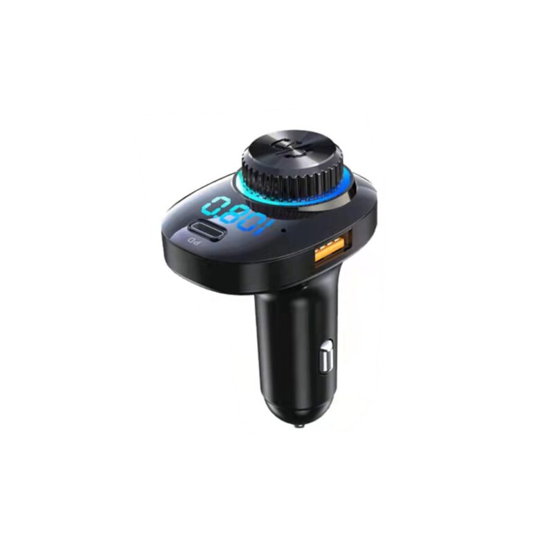 FM трансмитер C19, от 87.5 до 108MHz, вграден микрофон, Bluetooth, USB, слот за microSD карта, черен Намаления и отстъпки ЧеренПетък 3