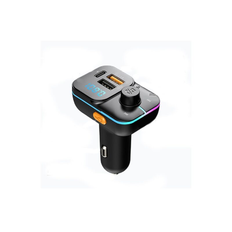 FM трансмитер C24, от 87.5 до 108MHz, вграден микрофон, Bluetooth, USB, черен Намаления и отстъпки ЧеренПетък 3